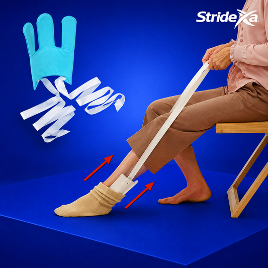 Sock Aid, No Bending Sock Helper Device